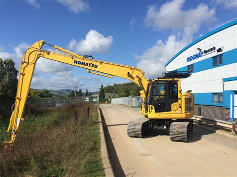 long reach mini excavator for rent|caterpillar long reach excavator specs.